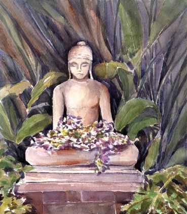 Buddha in the Garden
